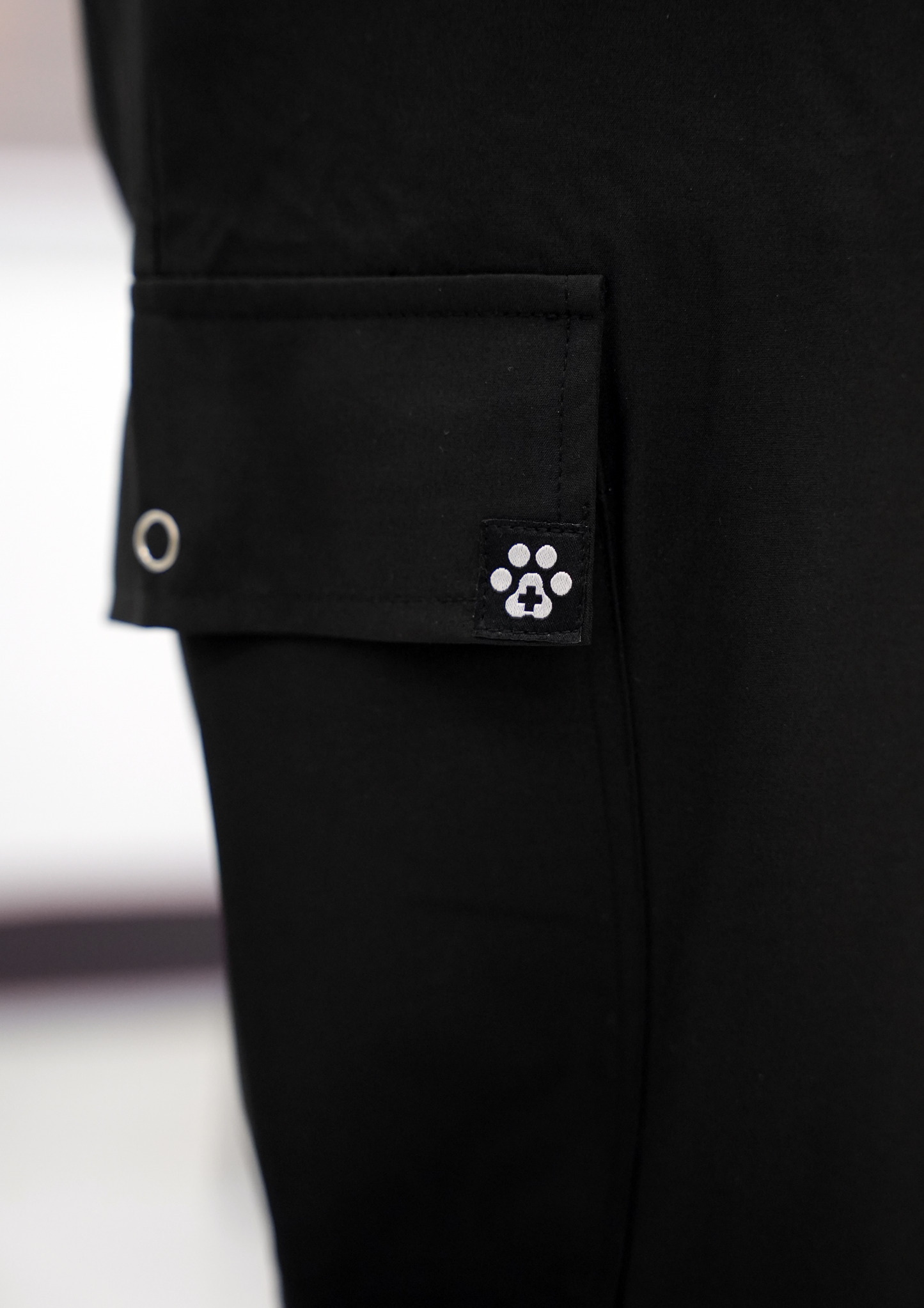 Dogtor Scrub Pants Necrotic Black