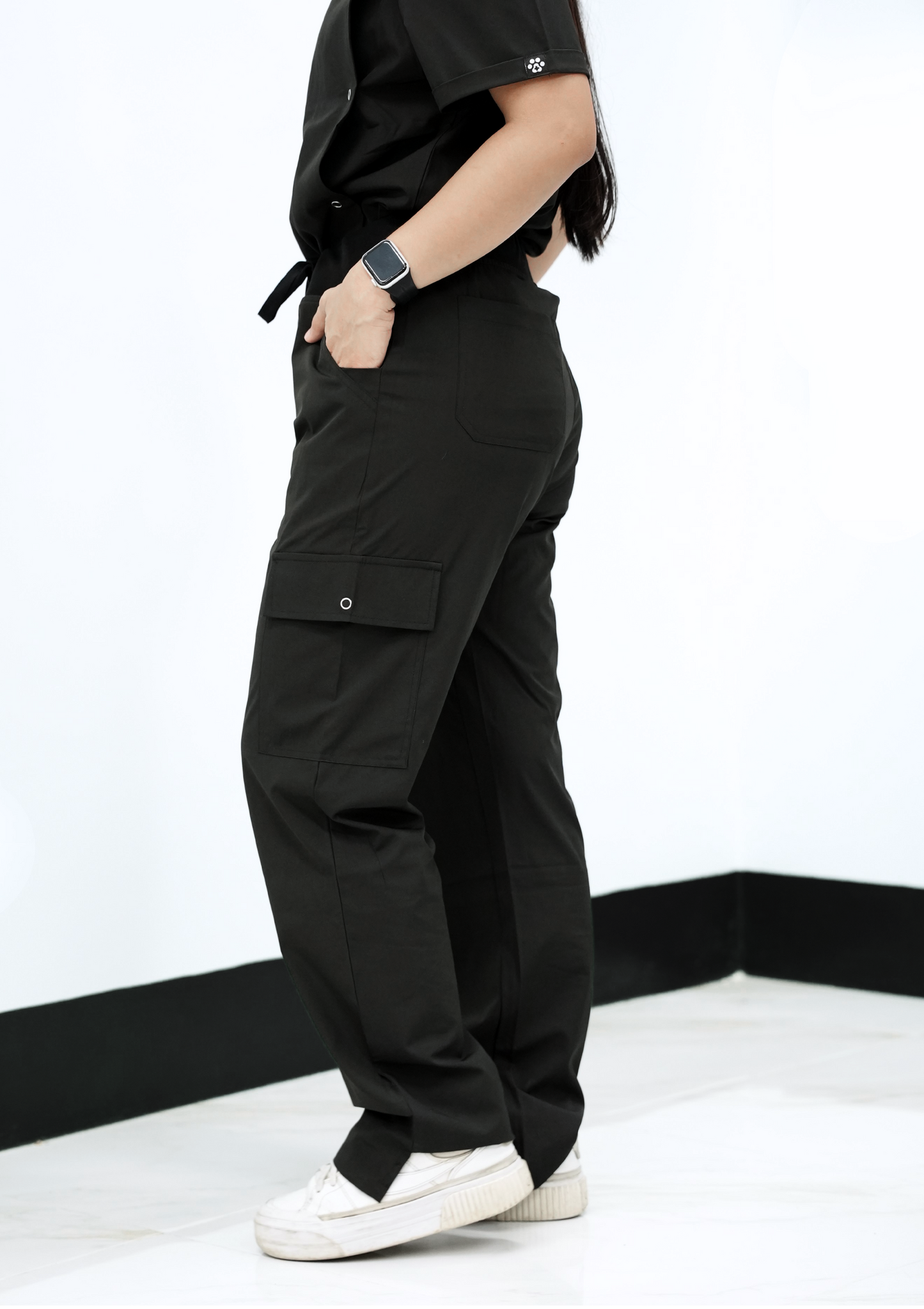 Dogtor Scrub Pants Necrotic Black