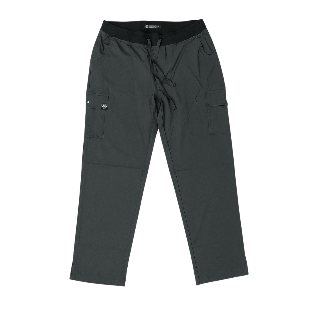 Dogtor Scrub Necrotic Black Pants