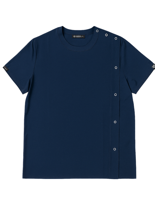Dogtor Scrub Top Hypoxia Navy Blue